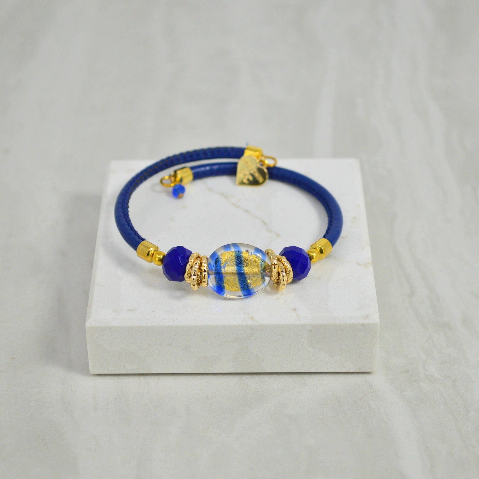 Murano Glass Adelina Beaded Bracelet, Made In Italy - My Italian Decor