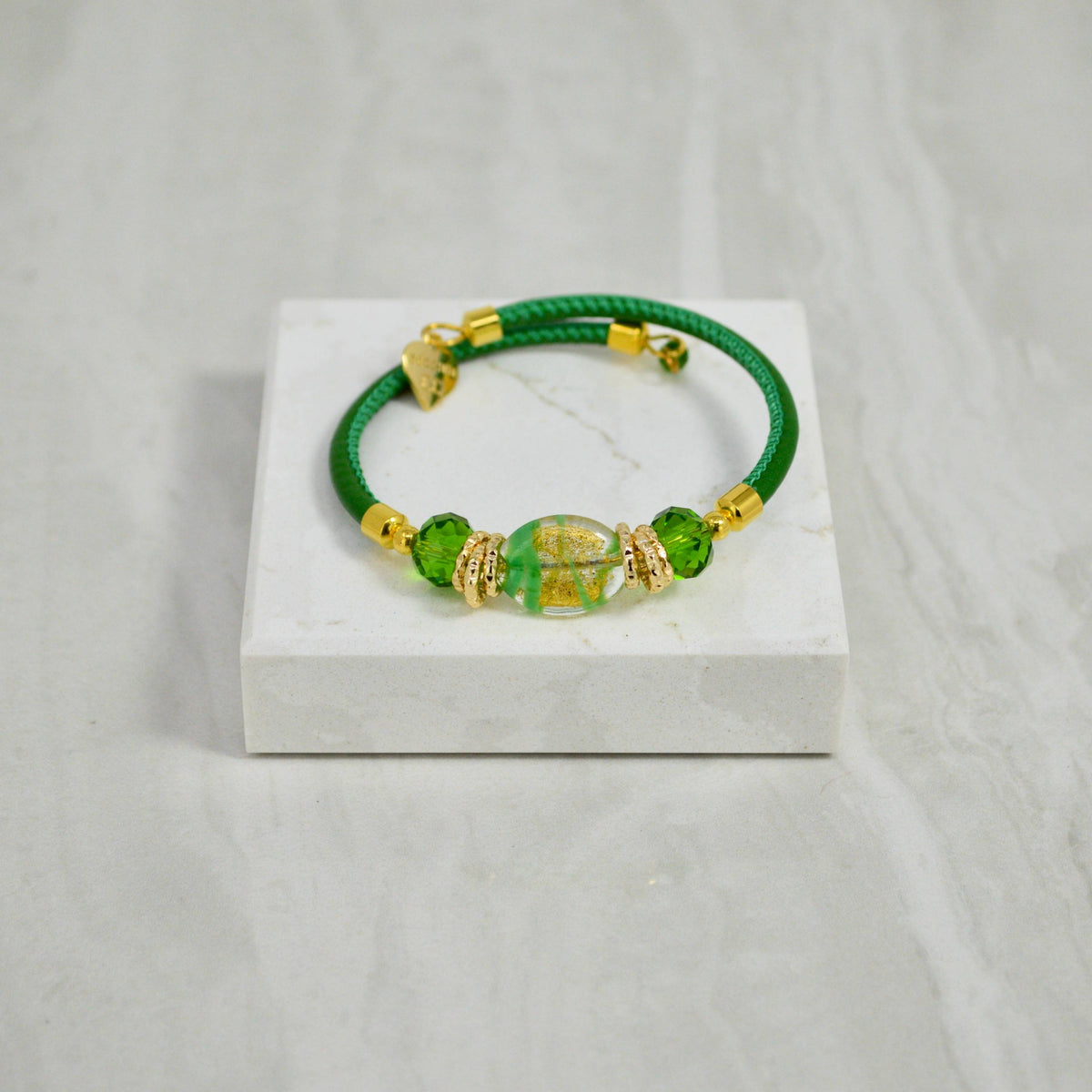 Murano Glass Adelina Beaded Bracelet, Made In Italy - My Italian Decor