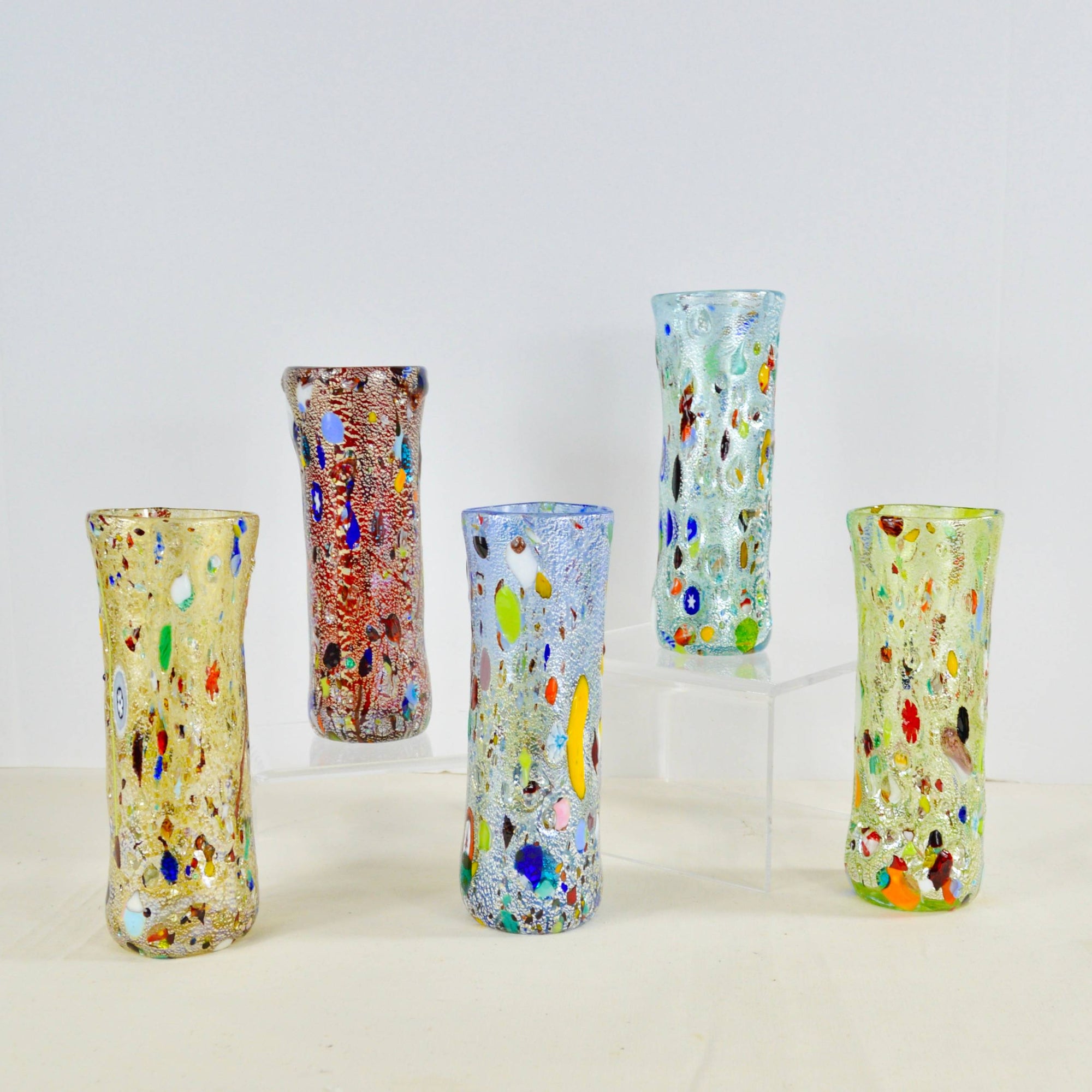 Murano Glass Alta Bud Vase, Made in Italy - My Italian Decor