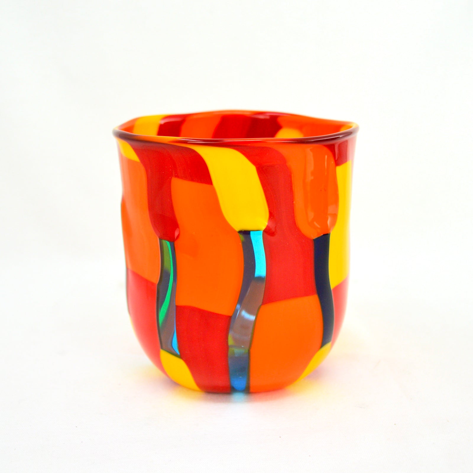 Pazzia Vase, Murano Glass, Bowl Shape, Made in Italy - My Italian Decor